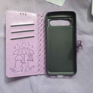 Lovely Animal Pattern Wallet Flip Case for Google Pixel 8 Pro